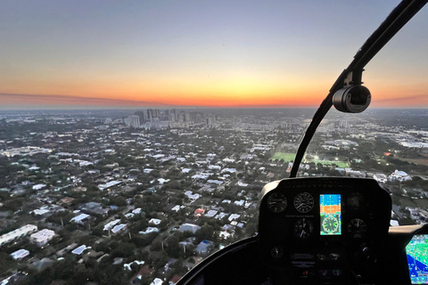 Fort Lauderdale: romantyczna wycieczka helikopterem z szampanemFort Lauderdale: Romantyczna wycieczka helikopterem z szampanem