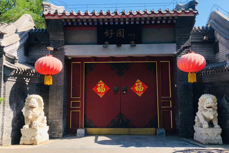 Tour a pie privado de 4 horas por el Templo de Lama y el Hutong