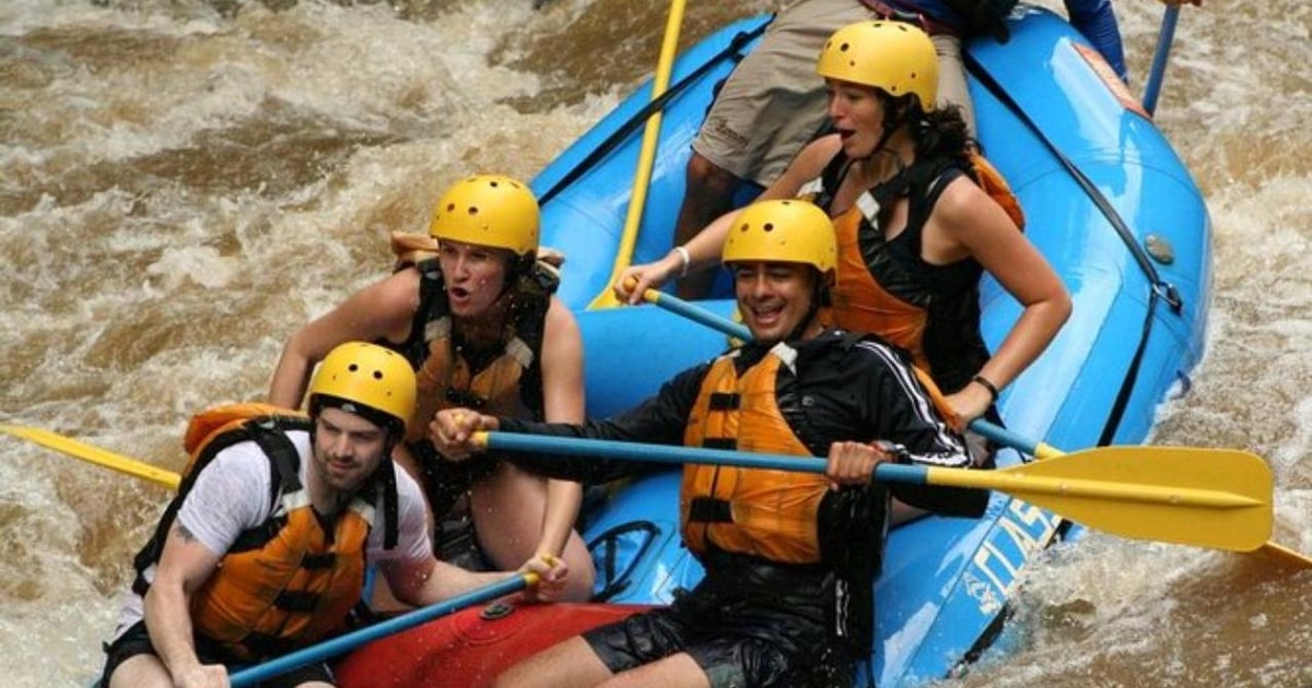 La Fortuna: Rafting level III - zip lines & Superman cable | GetYourGuide