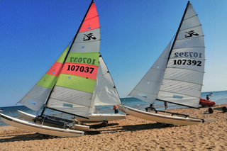 Sailing course for adults with catamarans at the Jesolo beach resort