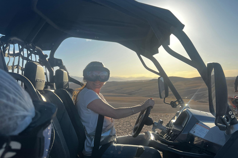 Buggy Marrakech: Tour in buggy nel deserto di Agafay e spettacolo con cena1 Buggy ( 1 ora ) per 2 persone senza cena