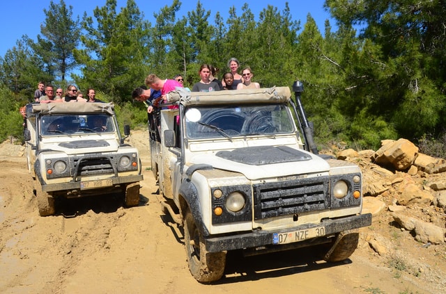 Antalya Combo: Jeep Safari, Rafting, Zipline & Monster Truck