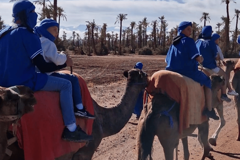 Marrakech : balade en chameau à la palmeraieMarrakech : balade en chameau de 3 h à la palmeraie