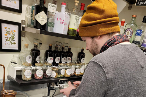 Edinburgh: Gin Distillation Workshop with Gin Tasting Distill a Bottle of Gin on Mini Copper Stills