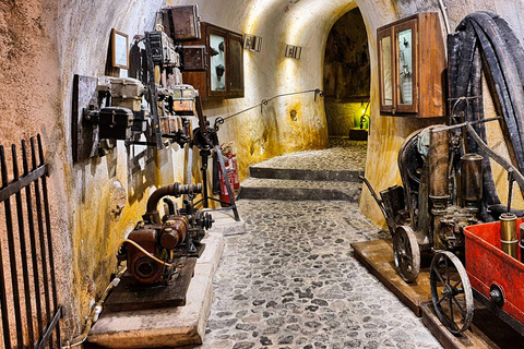 Santorini Visit Cave Wine museum and Wine tasting