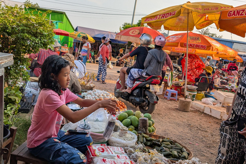 Siem Reap: Riverside Cooking Class with Picnic Dinner