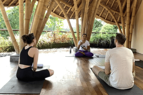 Bali, Ubud Privat yoga och helande meditation i UbudLiten grupp med mötesplats