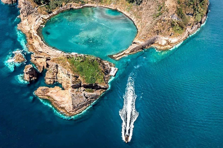 Vila Franca do Campo: Alrededor del Islote Tour en barco guiado