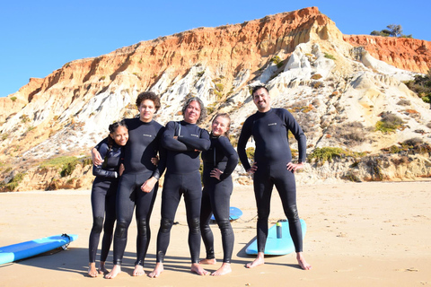 Albufeira: Belharucas Surf Lesson