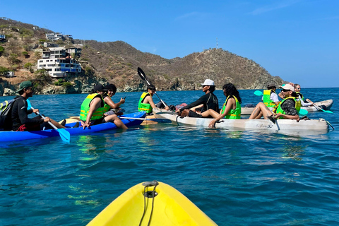 Taganga Beach Electric Motorcycle Tour, Kayak & Snorkel tour
