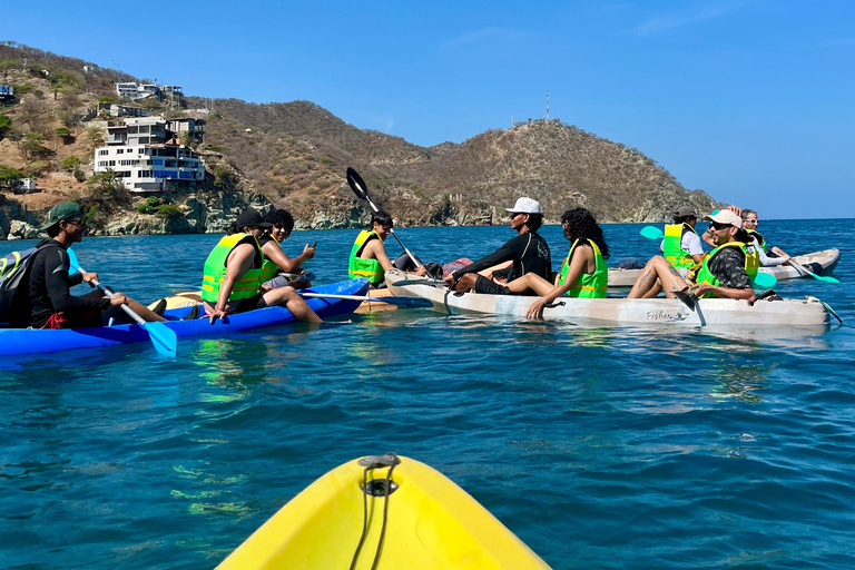 Taganga Beach Electric Motorcycle Tour, Kayak & Snorkel tour