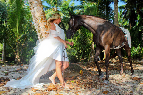 Mahé Island: Jungle and Beach Horseback Riding Tour
