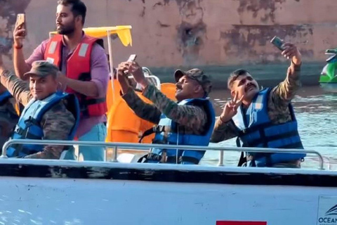 Jaipur: Speed Boat, Amber Walking Tour & Sunset with Pickup Speed Boat With Amber Walking Tour
