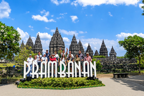 Yogyakarta: Borobudur, Prambanan Sunset & Merapi Lava View