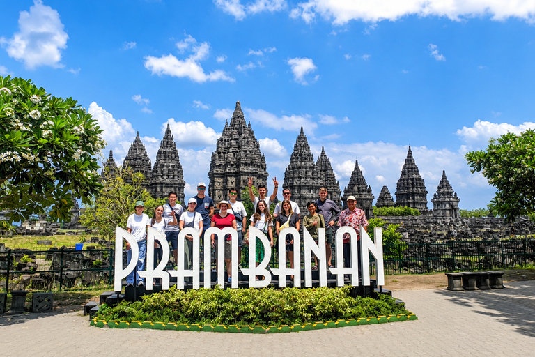Yogyakarta: Borobudur, Prambanan Sunset & Merapi Lava View