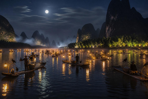 Yangshuo: Impress Liu Sanjie or Guilin Romance Live Show Guilin Romance Park VIP Ticket + Private Transfer