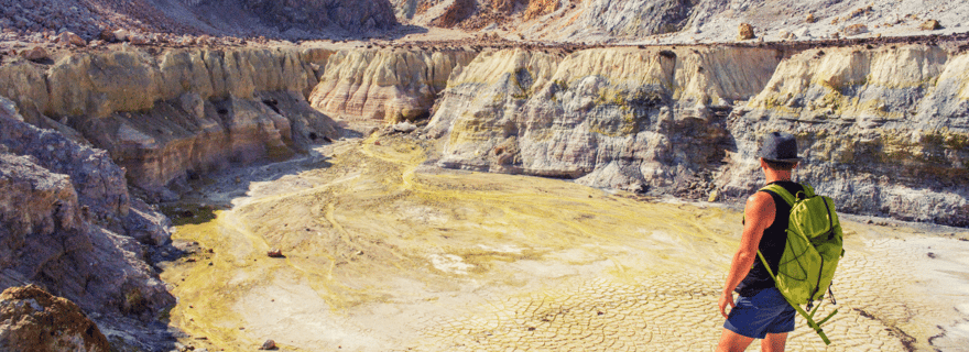 Croisière à Nisyros : volcan, village de Nikia et Mandraki