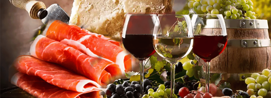 Parme : visite des fromages, du jambon et des vignobles avec dégustations