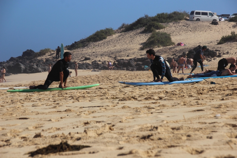 Lekcje surfingu na Fuerteventurze ( Corralejo )