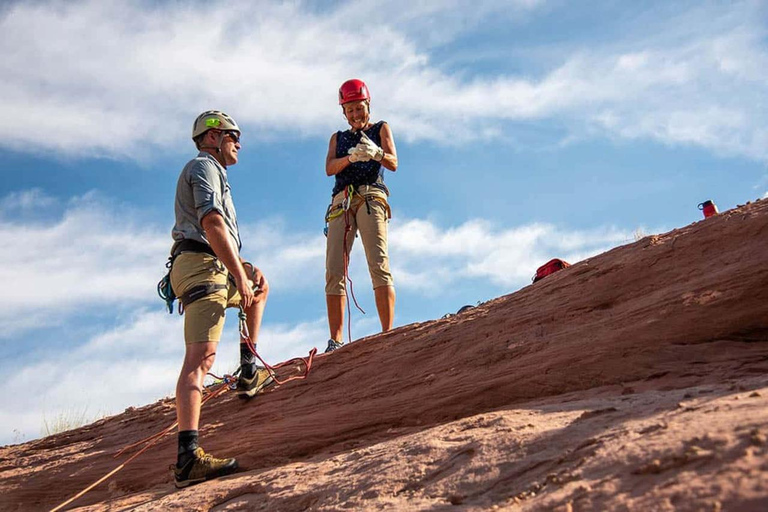 Moab: Aventura de Escalada Guiada de Medio DíaSin servicio de recogida