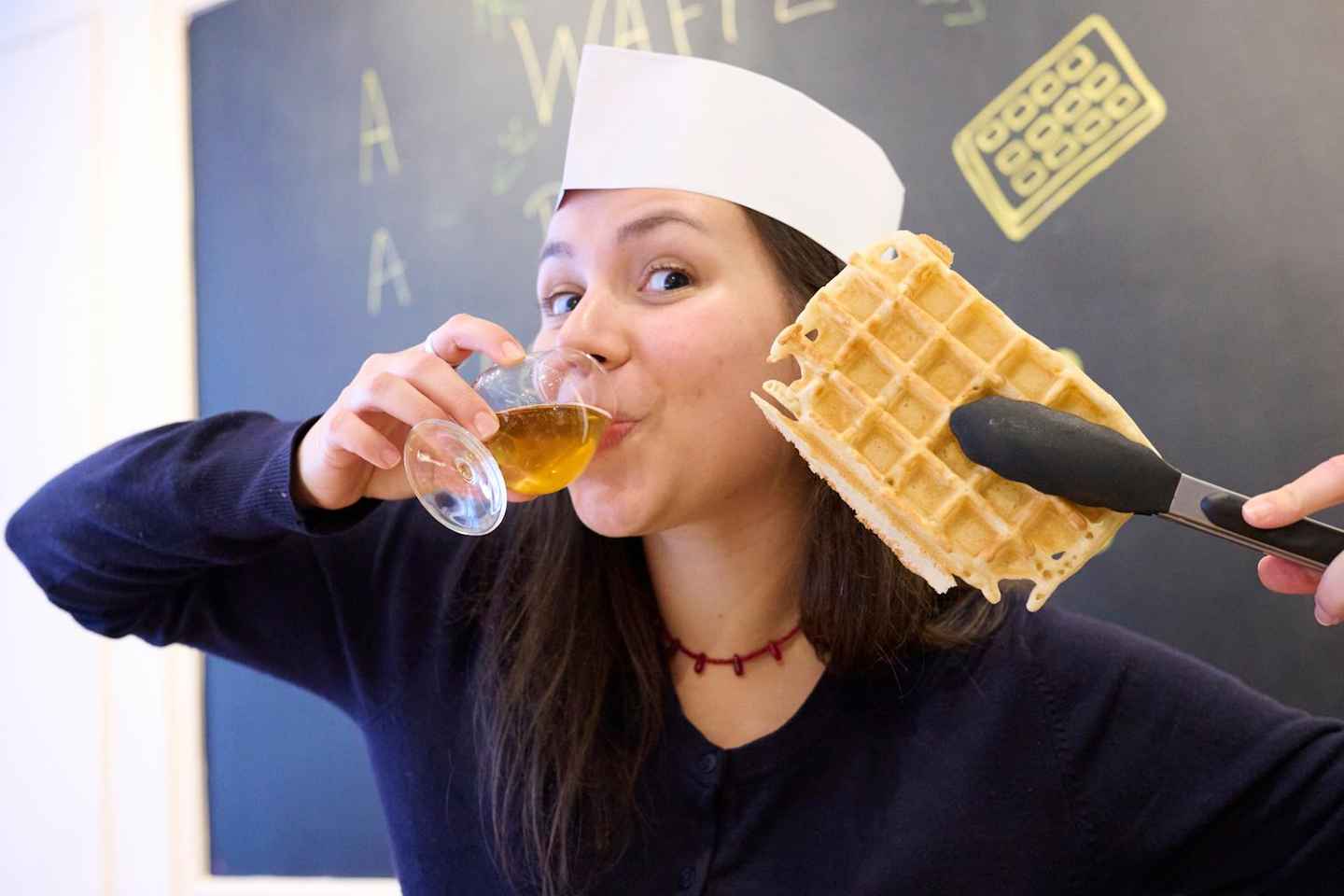 Brussels: Waffle Making Workshop With Beer Tasting