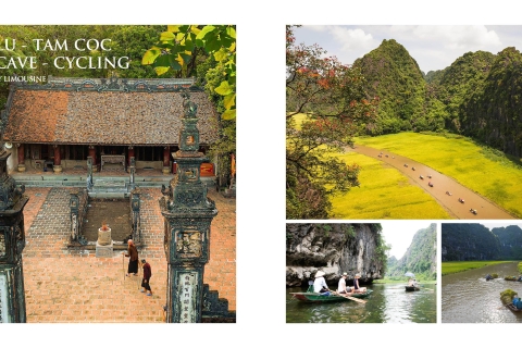 Hanoi: Hoa Lu, Tam Coc, Cuevas de Mua Excursión de un día completo