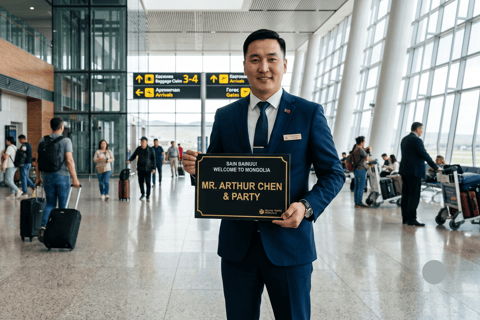 Ulaanbaatar: UBN Airport Private Transfer ⇄ City Center Arrival: UBN Airport to hotel in Ulaanbaatar city center