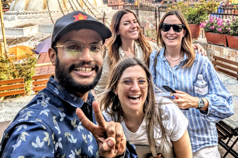 Thamel and Swayambhunath (Monkey Temple) Walking TourThamel &amp; Monkey Temple Small Group Tour