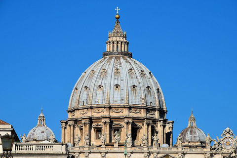 Roma: Guia de áudio da Basílica de São Pedro com ingresso para a CúpulaGUIA DE ÁUDIO EM INGLÊS