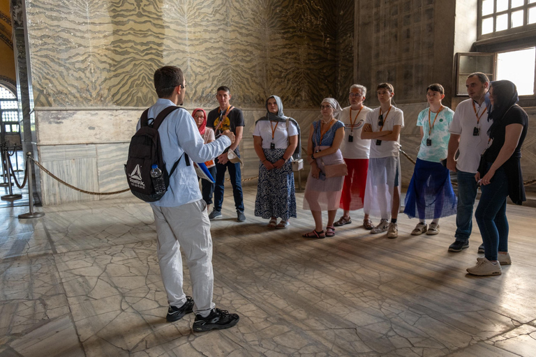 Istanbul : Visite de Sainte-Sophie et de la Citerne Basilique avec billets