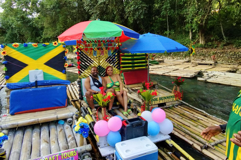 Montego Bay: Lethe River Rafting with Limestone Massage Customized bamboo rafting+Lime stone massage