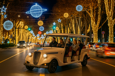 Tbilisi: Night Tour by Retro Electric Car & New Year Views