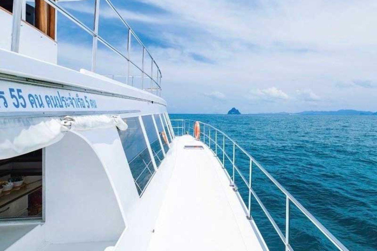 Phuket: Snorkel en la Isla del Coral y Crucero en Catamarán al Atardecer