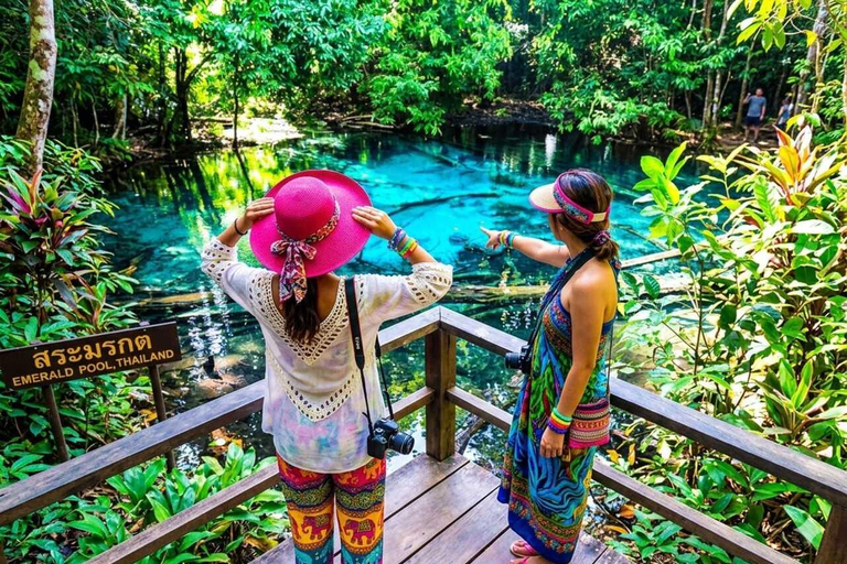 Phuket: Emerald & Blue Pool, Hot Springs & Tiger Cave Krabi Private Tour, Hotel Pick-Up and Drop-Off, English Guide
