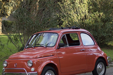 Buongiorno Fiat 500! Panoramautsikt Guidad upp Michelangelo Plaza