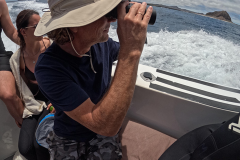 San Cristóbal: Vuelta 360 a la isla con snorkel