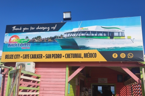 From Tikal to Belize/San Ignacio/Caye Caulker/San Pedro From Your Hotel in Tikal to Caye Caulker / Van + Ferry