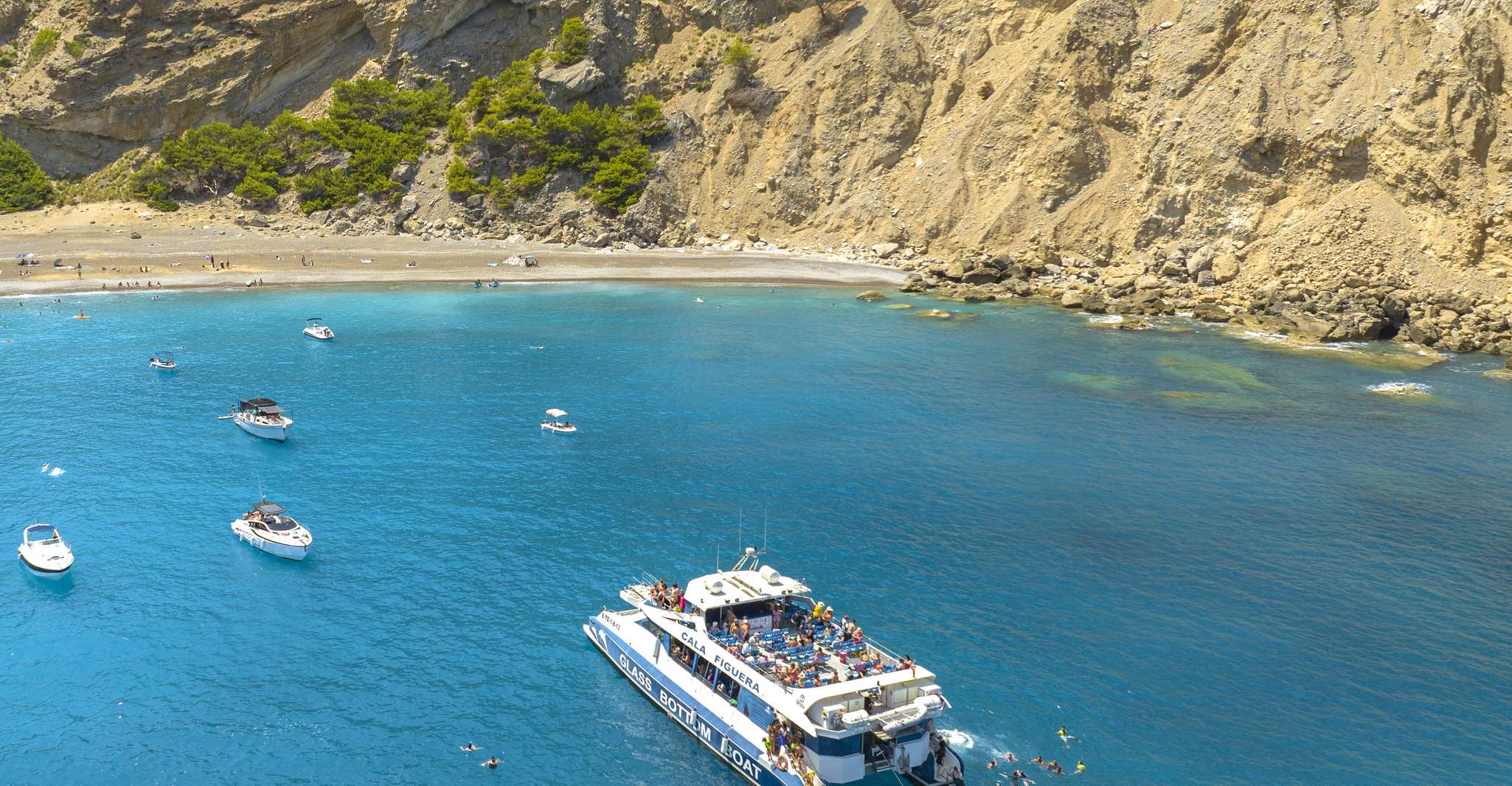 Alcudia, 2-Hour Glass Bottom Boat Trip to Coll Baix - Housity