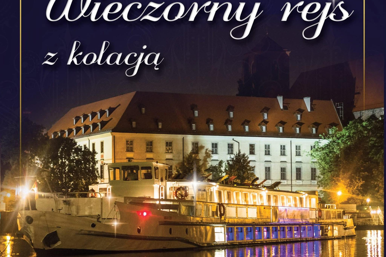Wrocław: Luxury Dinner Cruise 4-Course on the Odra River