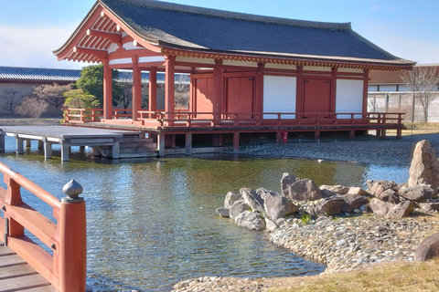 Passeio de bicicleta em Nara Heijyo-Kyo, Patrimônio Mundial da UnescoPasseio de bicicleta em Nara Heijyo-Kyo