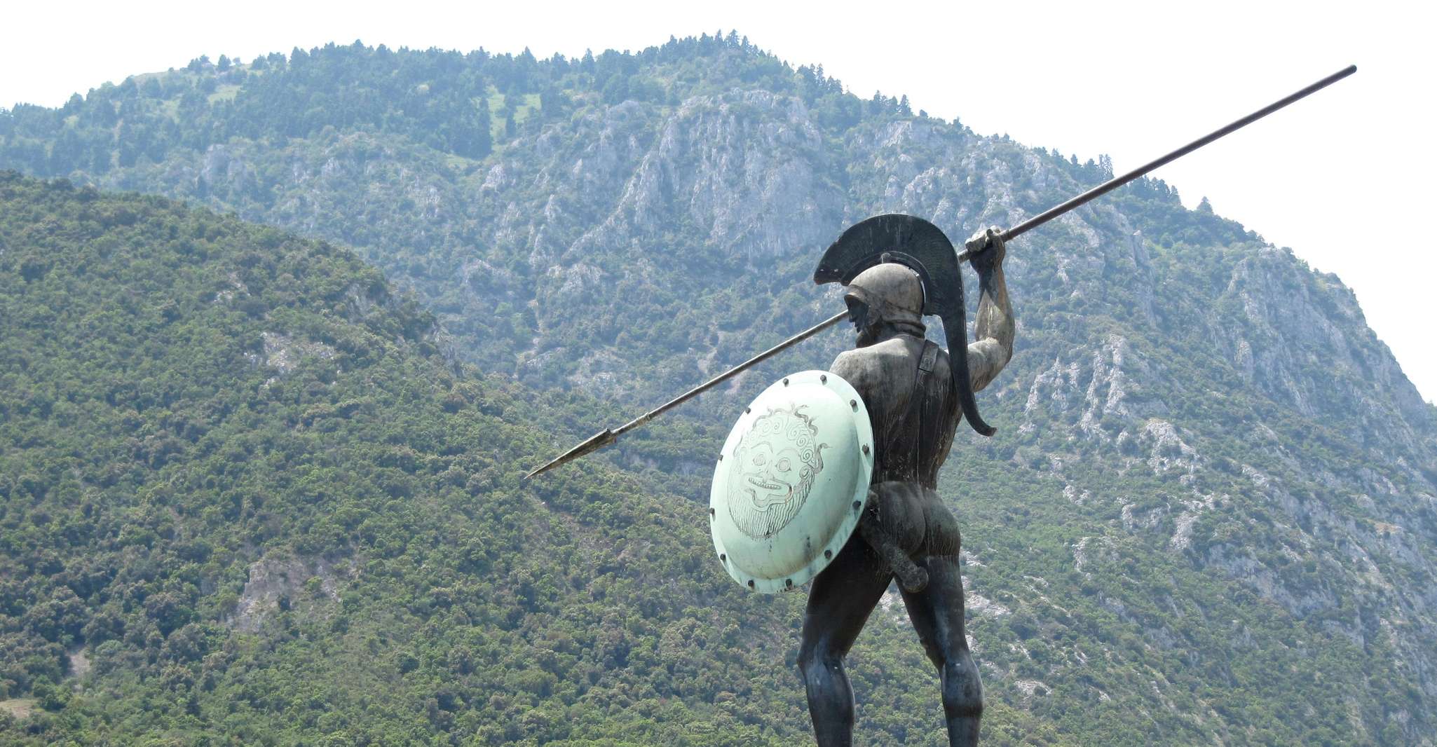 Delphi, Corycian Cave & King Leonidas with 300 battlefield - Housity