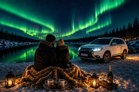 Rovaniemi: Private Luxury Aurora Tour for Couple & Proposals