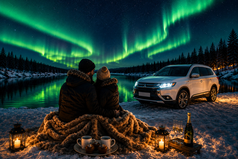 Rovaniemi: Private Luxury Aurora Tour for Couple & Proposals