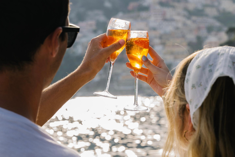 Vanuit Positano: Zonsondergangcruise langs de Amalfikust - GroepsreisCruise bij zonsondergang