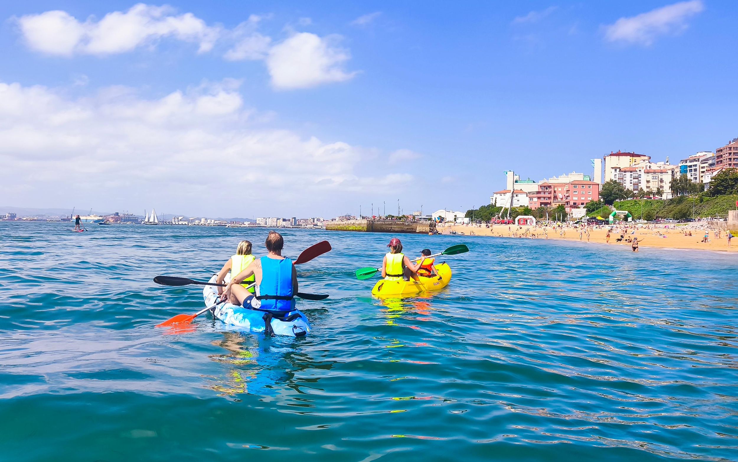 Santander: Kajaktour + Schnorcheln
