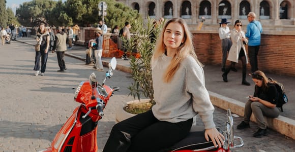 Rome: Vespa Ride Through the City
