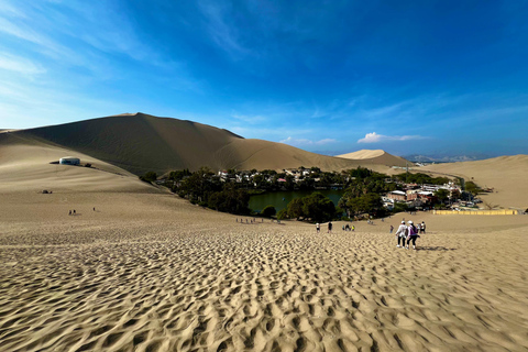 full day at Huacachina Oasis: with private buggie(canam)+paracas