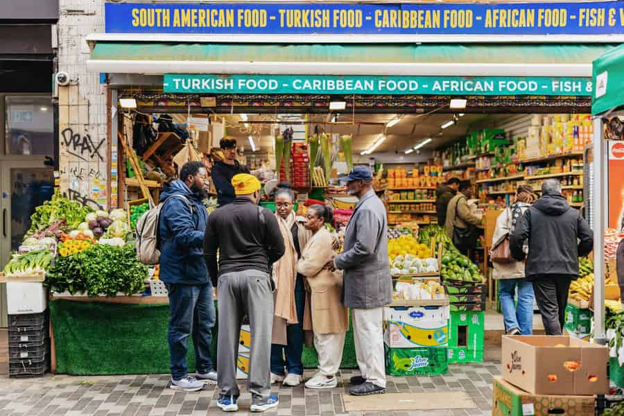 Obis afrikanische & karibische Foodtour in Brixton. Foto: GetYourGuide