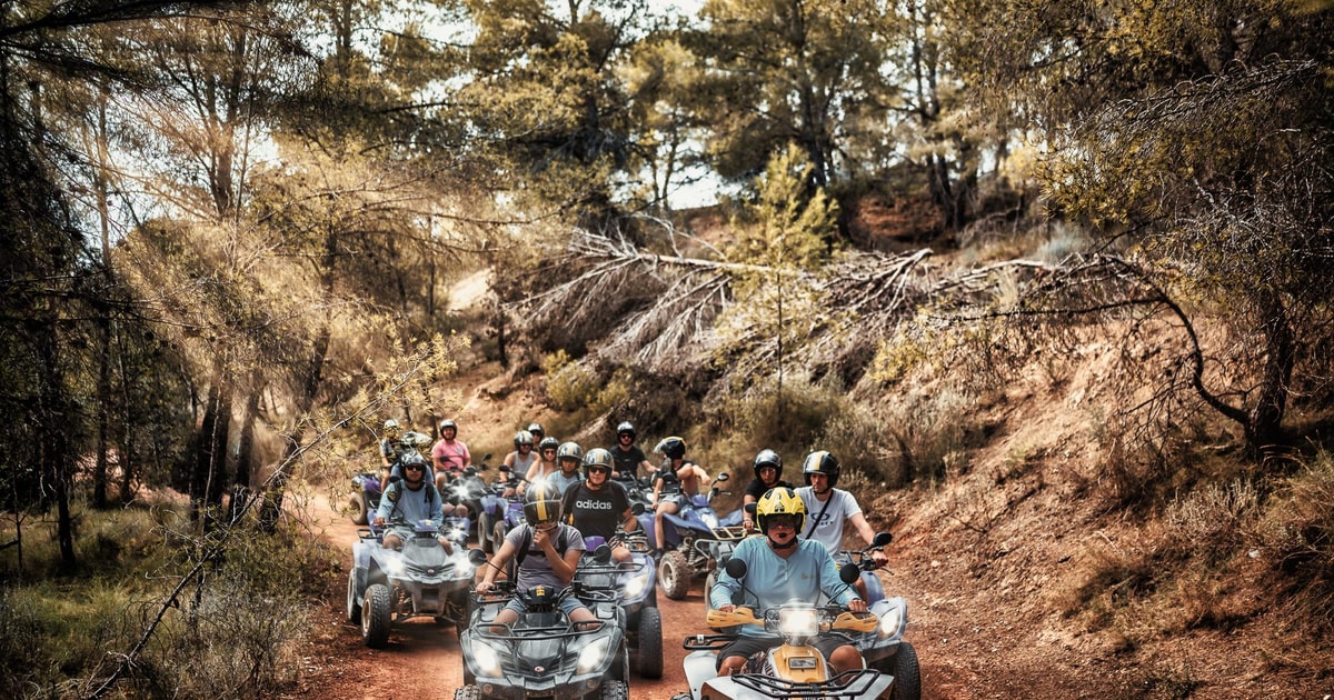 Benidorm: Dschungel- oder Algar-Wasserfälle Quad-Tour