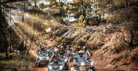 Benidorm: Dschungel- oder Algar-Wasserfälle-Quad-Tour